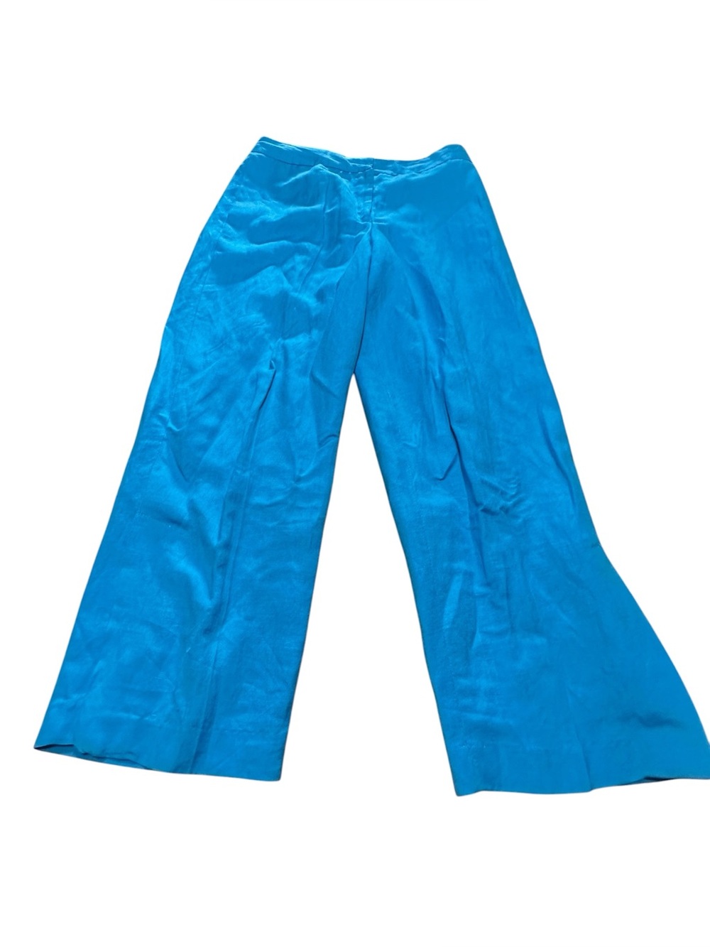 Vintage Jennifer & Grace Turquoise Linen Lined Pants